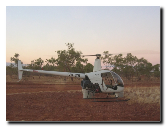 25 Helikopter am Morgen